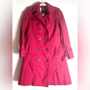 Marc by Marc Jacobs Vintage Fuchsia Trench Coat